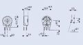 Piher Pt10 Trimmer Vertical - 2 5k-pt10-0 15w Trimmer Potentiometer 2 5x10mm -